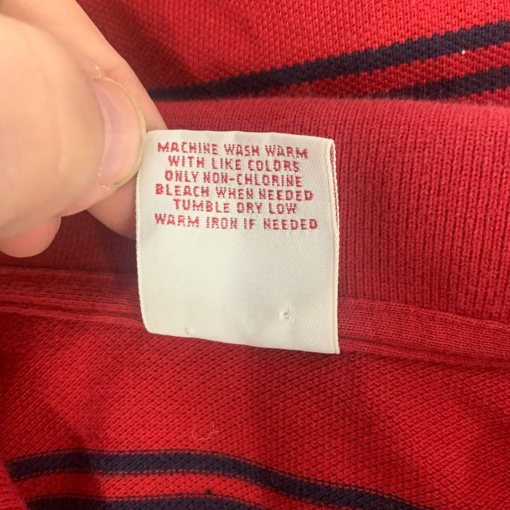 Brooks Brothers 346 Men's Short Sleeved Striped Polo Shirt Size XL - Picture 5 of 5